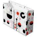 Search for red and black gift bags Abstract