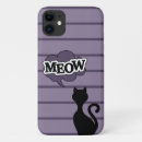 Search for black cat cartoon iphone cases Purple