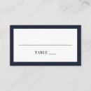 Search for modern wedding wedding place cards Blue