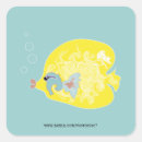 Search for aquatic square stickers Sea