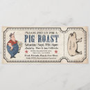 Search for hog roast invitations Vintage
