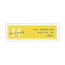 Search for double return address labels Elegant