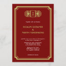 Search for hollywood wedding invitations Red