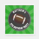 Search for football napkins Black