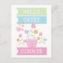 Search for hello typography postcards Pink