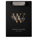 Search for gold clipboards Monogrammed