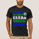 Search for clean green tshirts Global warming