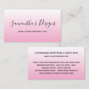 Search for vendors business cards For her