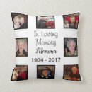 Search for photo memorial cushions Tribute