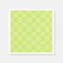 Search for lime green napkins Modern