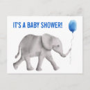 Search for blue elephant invitations Zoo