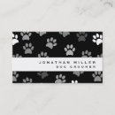 Search for paw print business cards Animal