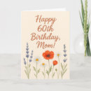 Search for mom 60th birthday cards For her