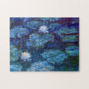 Search for claude monet water lilies puzzles Nature