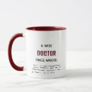 Search for satire mugs Wise doctor