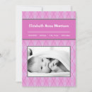 Search for argyle pattern invitations Pink