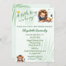 Search for little king invitations Baby