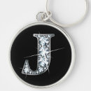 Search for letter j key rings Elegant