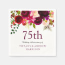 Search for 75th anniversary napkins Party