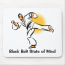 Search for black belt mousepads Martial arts