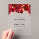 Search for gold and burgundy bridal shower invitations Minimalist