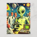 Search for vintage science postcards Ufo