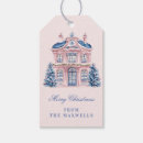Search for blue christmas gift tags Grandmillennial
