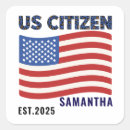 Search for citizenship stickers Red white blue