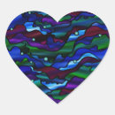 Search for abstract hearts design stickers Rainbow