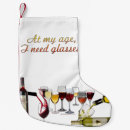 Search for funny quote christmas stockings Red