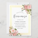 Search for rose gold border invitations Floral