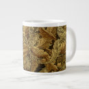 Search for autumn leaves pattern mugs Vintage