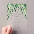 Search for leaf wedding invitations Modern
