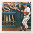 Search for vintage baseball coasters Retro