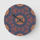 Search for bohemian style clocks Earthy tones