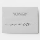 Search for save the date envelopes Modern