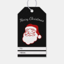 Search for black santa claus gift tags Modern