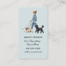 Search for dog walking business cards Pet sitting