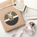 Search for black gold foil stickers Faux