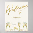 Search for brunch and bubbly welcome signs Modern