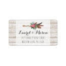 Search for boho arrow return address labels Feathers