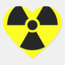 Search for radiation stickers Yellow
