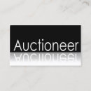 Search for auctioneer business cards Sales