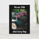 Search for 25th wedding anniversary cards Wife