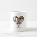 Search for heart shape mugs Black and white