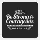 Search for bible verse courage stickers Be strong and courageous