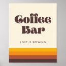Search for coffee bar signs Typography