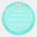 Search for damask bridal shower stickers Girly