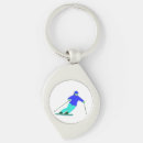Search for snow skiing key rings Skiers