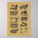 Search for antique sewing machine posters Vintage